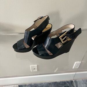 Navy Blue Michael Kors Wedge